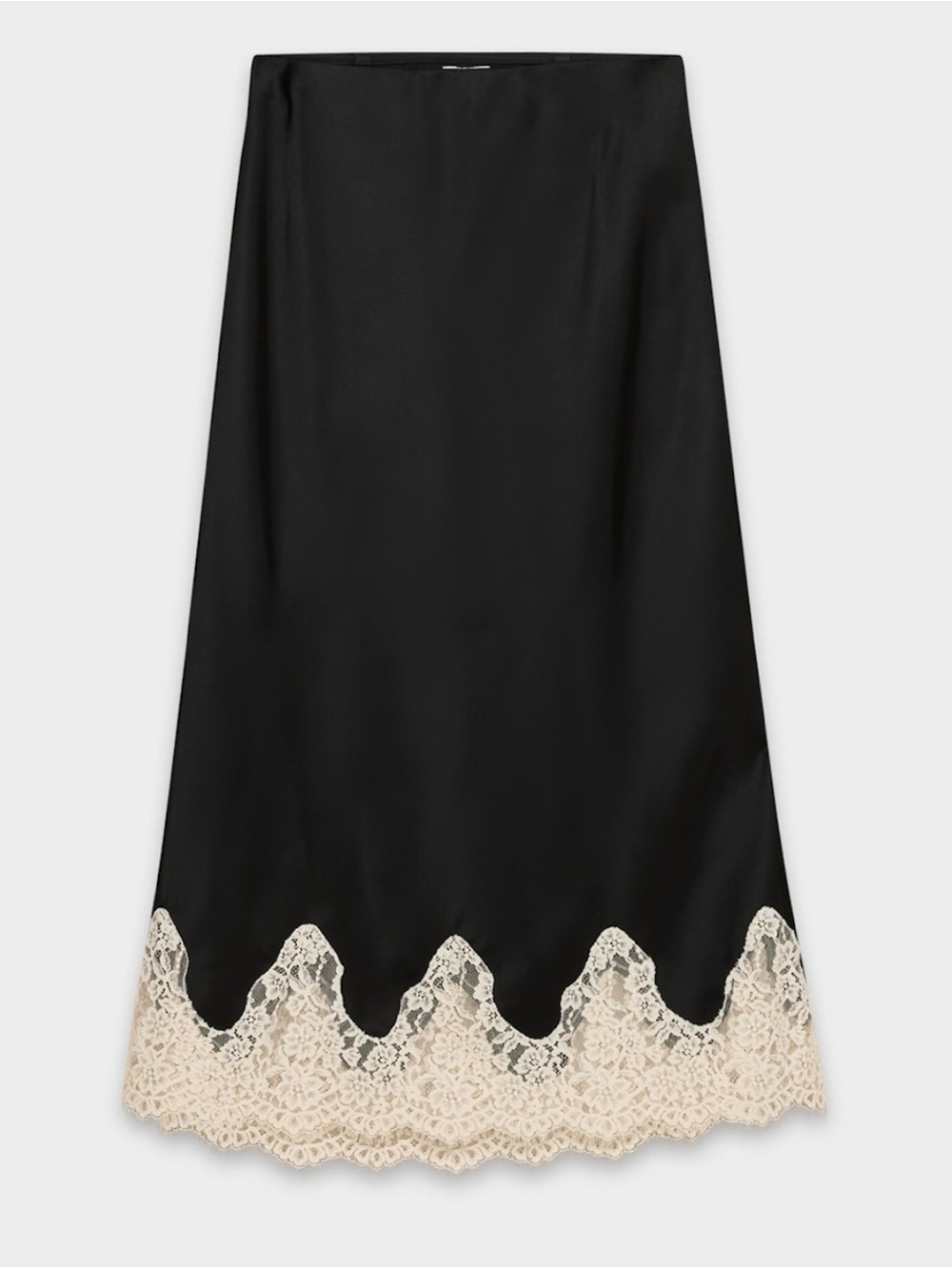 Aritzia Henrietta Satin Skirt